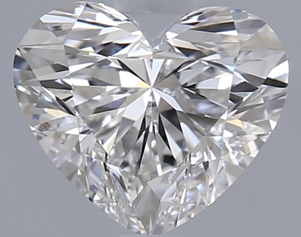 0.9ct Heart F VS1 Natural Diamond