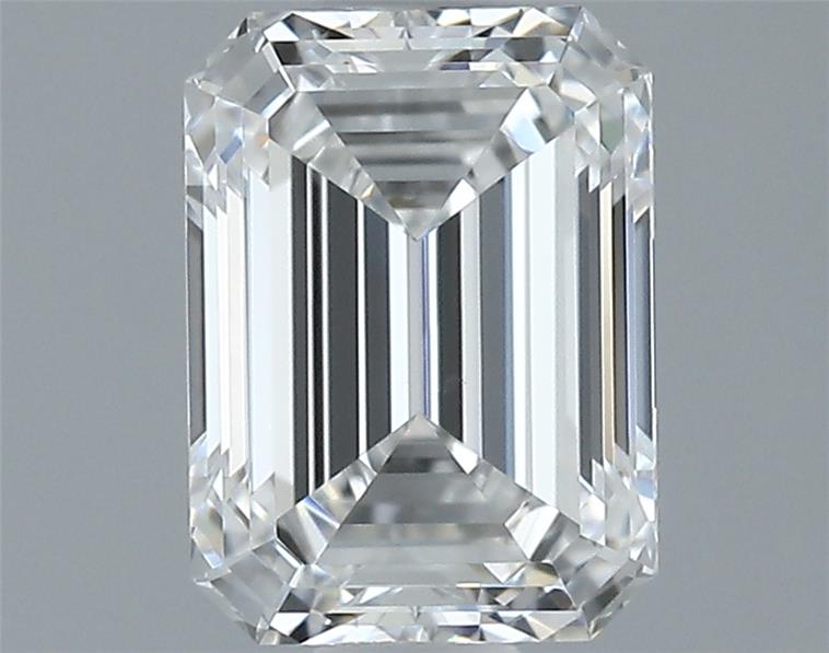 1ct Emerald F VS2 Natural Diamond