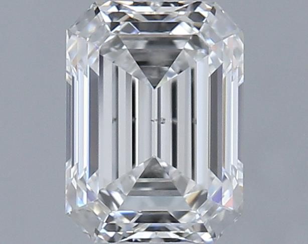 0.8ct Emerald F VS2 Natural Diamond