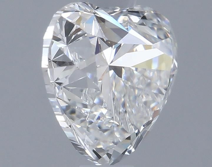 0.9ct Heart F IF Natural Diamond