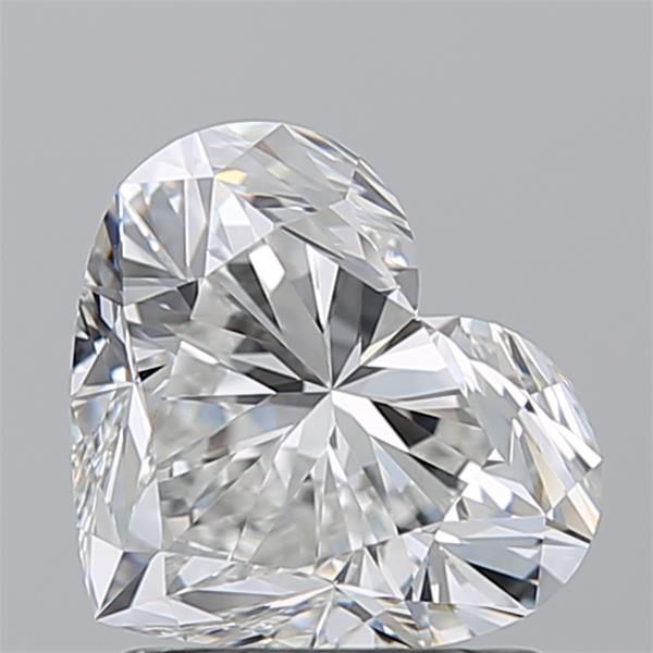 1.7ct Heart G VVS1 Natural Diamond
