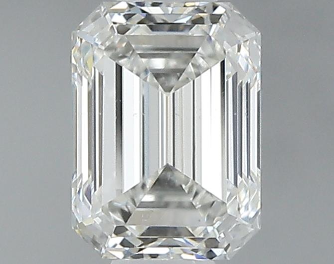 0.66ct Emerald H SI1 Natural Diamond