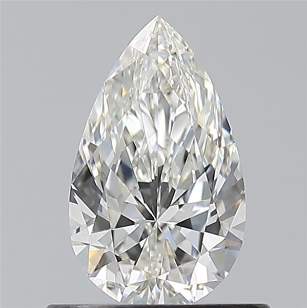 0.61ct Pear H VVS2 Natural Diamond