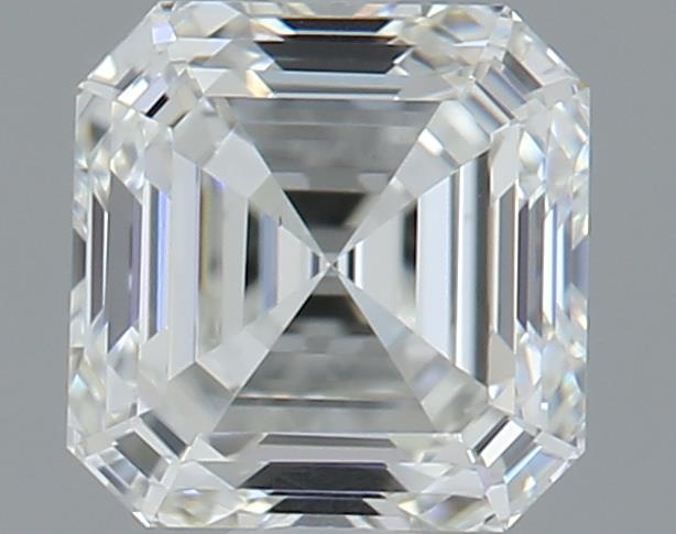 0.74ct Asscher H VS2 Natural Diamond