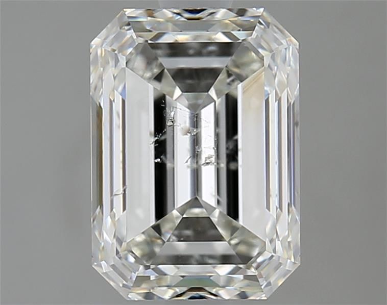 2.5ct Emerald I SI2 Natural Diamond