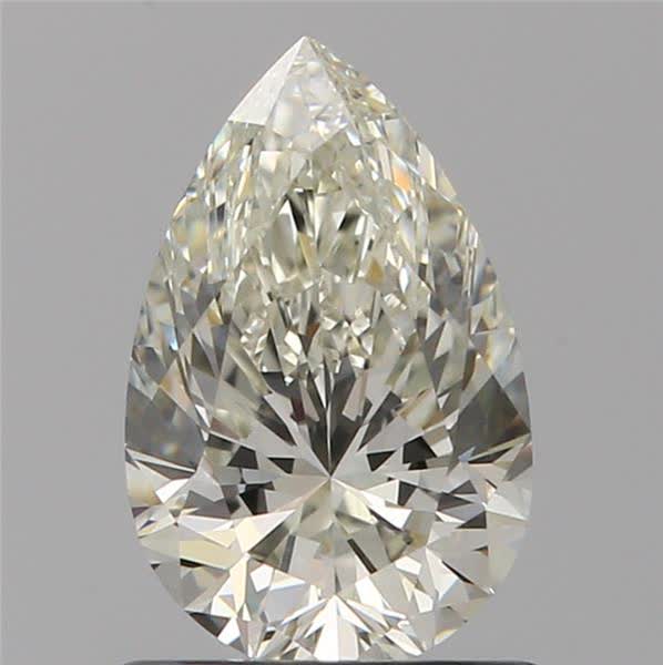 0.91ct Pear K VS2 Natural Diamond