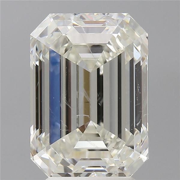 4.01ct Emerald J SI2 Natural Diamond