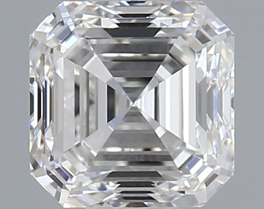0.71ct Asscher H VVS2 Natural Diamond