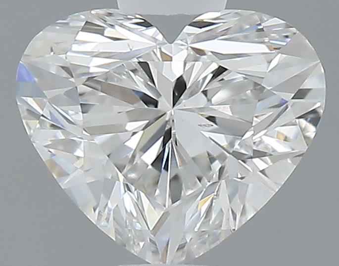 0.72ct Heart F SI1 Natural Diamond