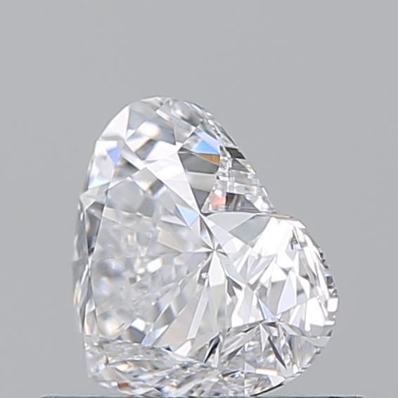 0.7ct Heart D SI1 Natural Diamond