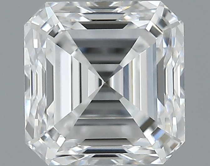 0.7ct Asscher E VVS2 Natural Diamond