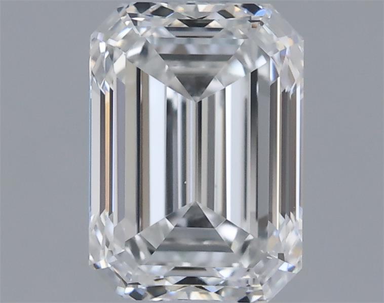 0.7ct Emerald F VS2 Natural Diamond