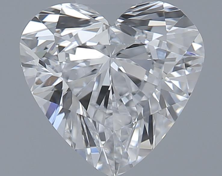 0.9ct Heart D VVS2 Natural Diamond