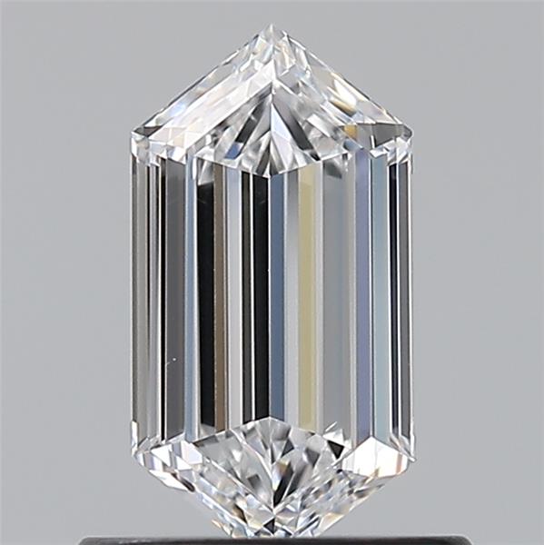 0.7ct Hexagonal D VS2 Natural Diamond