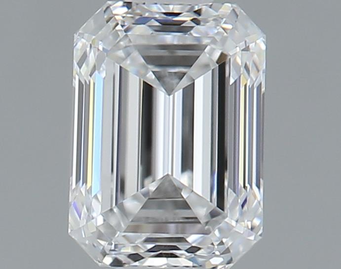 0.78ct Emerald D VVS1 Natural Diamond