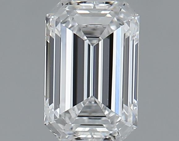 0.5ct Emerald D IF Natural Diamond