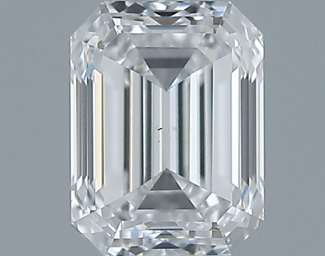 0.7ct Emerald E VS1 Natural Diamond