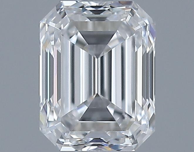 1ct Emerald D VVS2 Natural Diamond