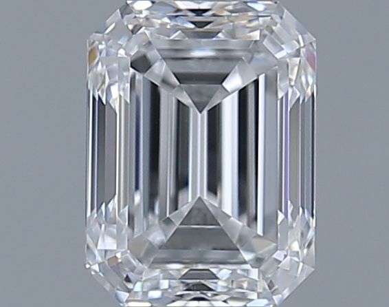 1ct Emerald D VVS1 Natural Diamond