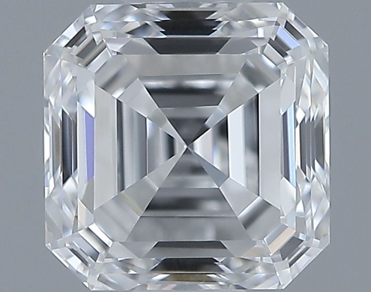 0.9ct Asscher D VVS2 Natural Diamond