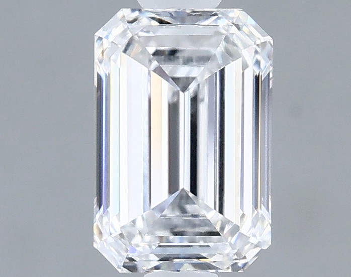 0.9ct Emerald D IF Natural Diamond
