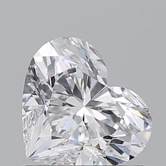 1.01ct Heart D VVS2 Natural Diamond