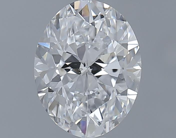 1ct Oval D SI1 Natural Diamond