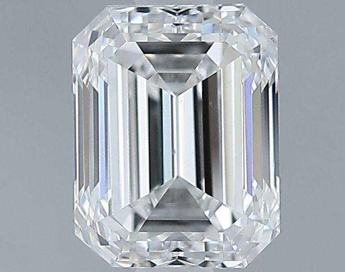 1.51ct Emerald F VS2 Natural Diamond