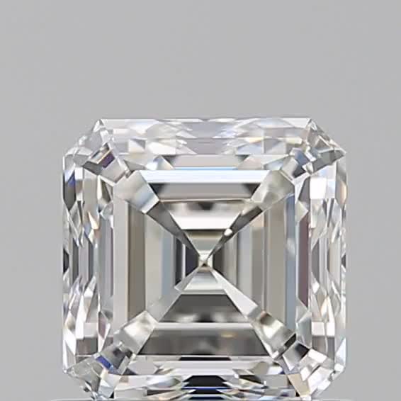 0.9ct Asscher J VVS1 Natural Diamond