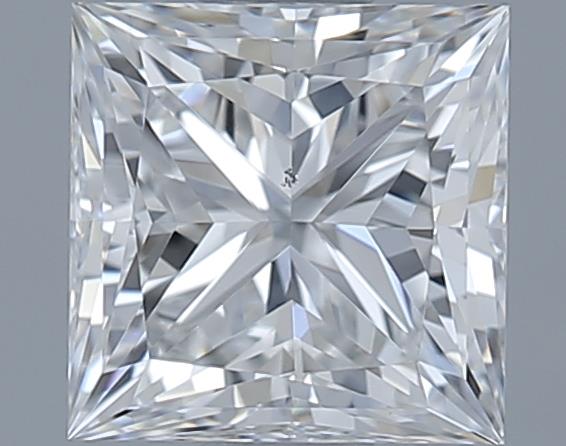 0.7ct Princess E VS2 Natural Diamond