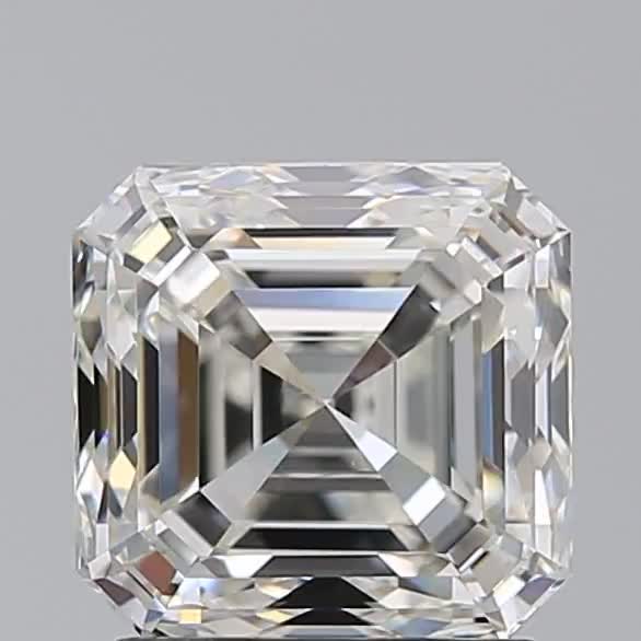 2.01ct Asscher I VS1 Natural Diamond