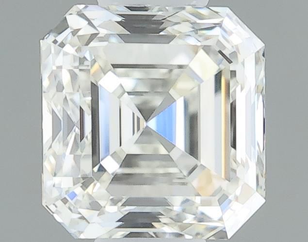 0.71ct Asscher H VVS1 Natural Diamond