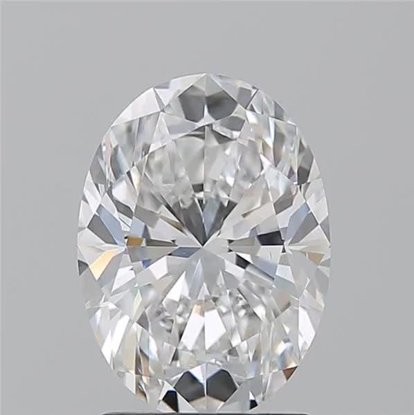 2.2ct Oval F VS2 Natural Diamond