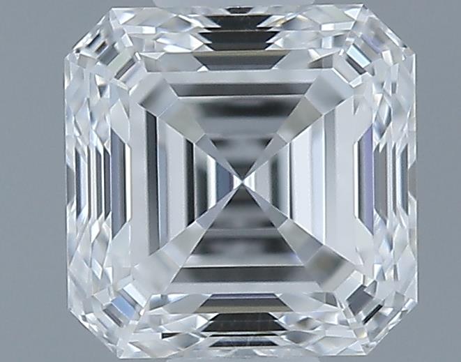 0.54ct Asscher E VVS2 Natural Diamond