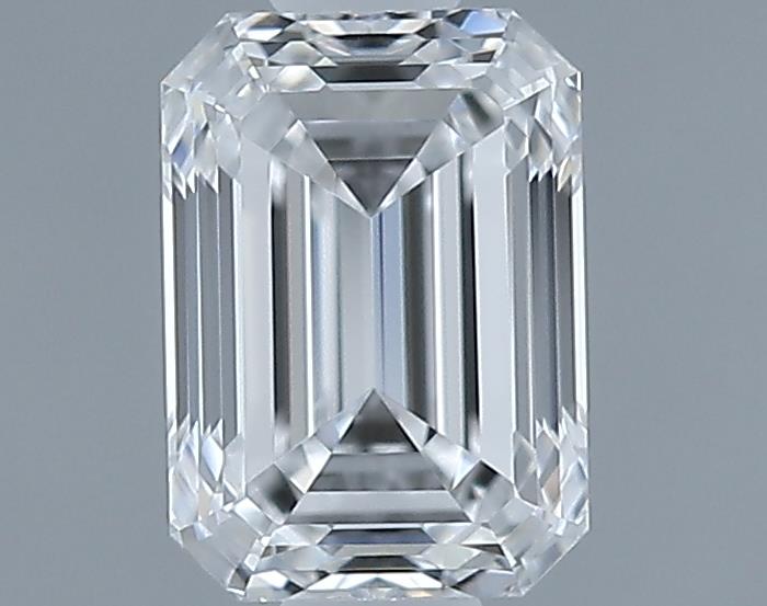 0.71ct Emerald D VVS1 Natural Diamond