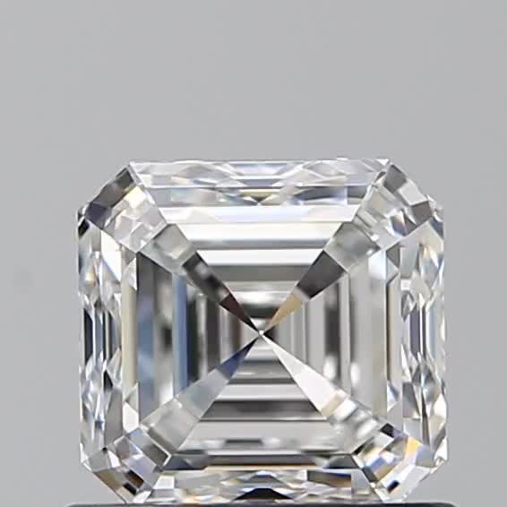 0.9ct Asscher G VVS1 Natural Diamond