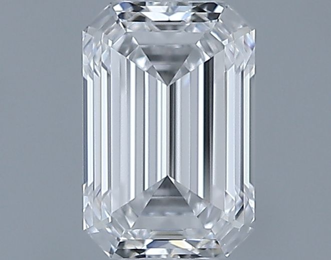 0.66ct Emerald D IF Natural Diamond