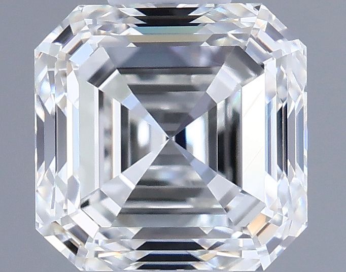 0.81ct Asscher H VVS2 Natural Diamond
