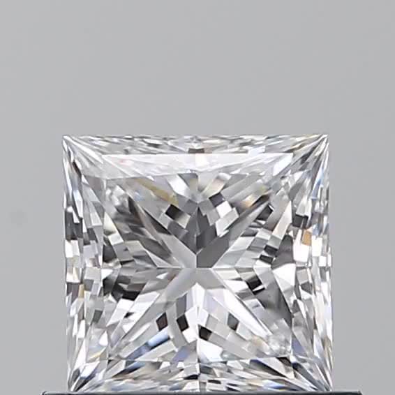 0.7ct Princess D VS1 Natural Diamond
