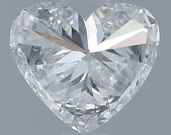 0.71ct Heart F SI2 Natural Diamond