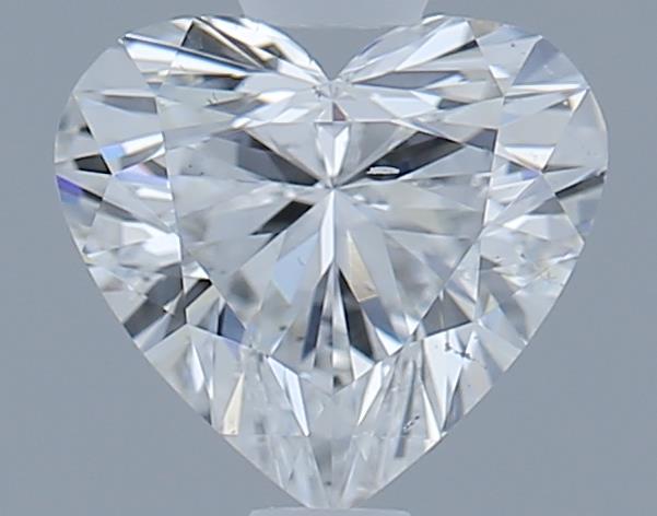 0.7ct Heart E SI1 Natural Diamond