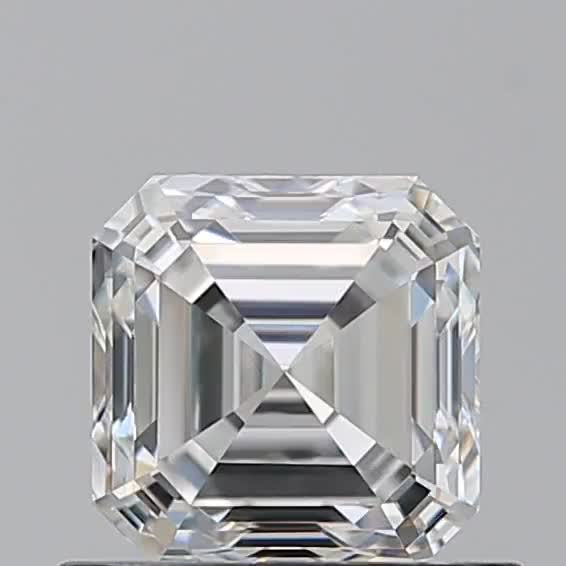 0.81ct Asscher H VVS1 Natural Diamond