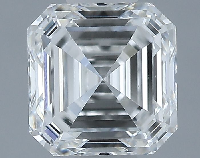 0.81ct Asscher F VS2 Natural Diamond