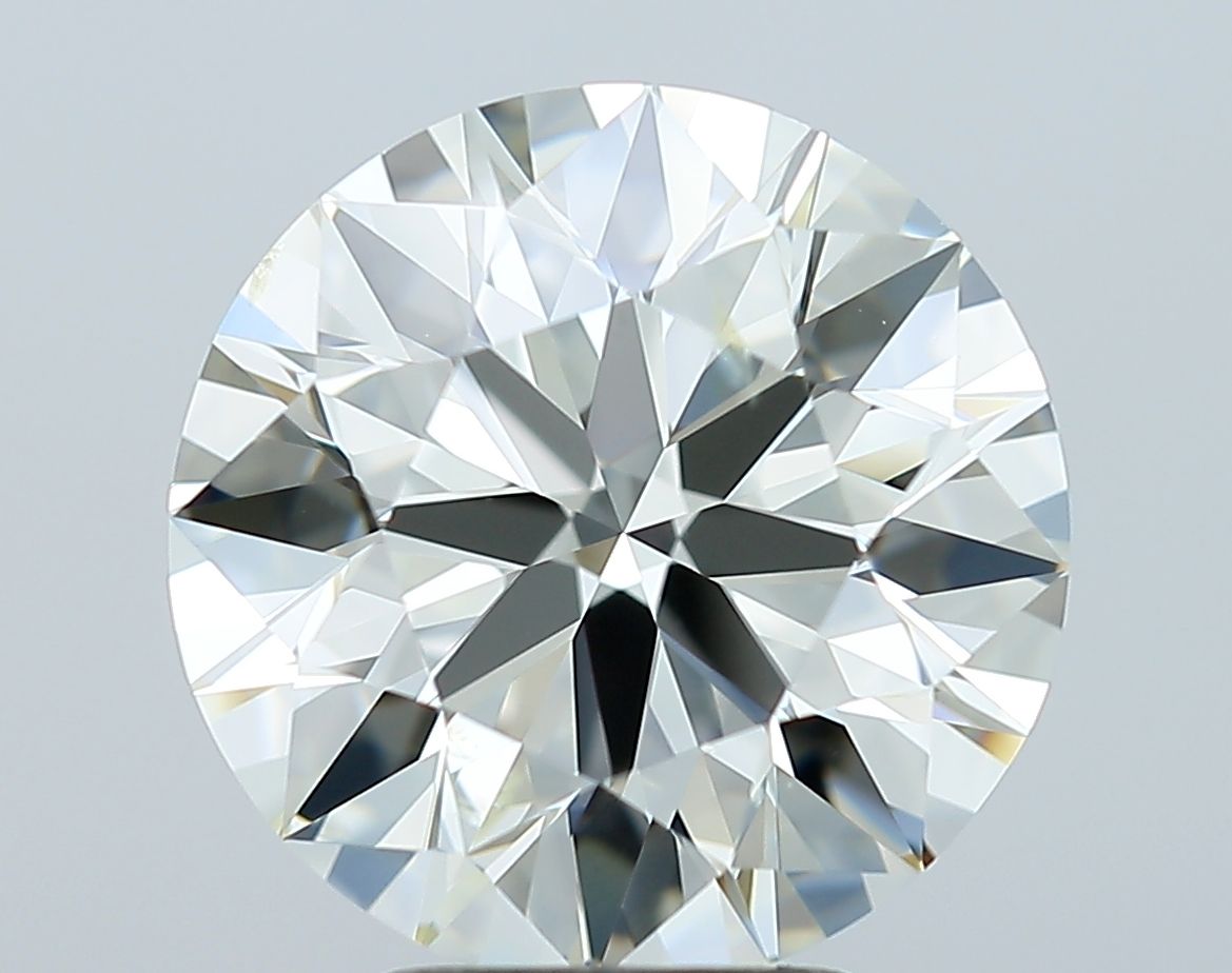 4ct Round L SI1 Natural Diamond