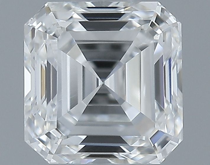 0.72ct Asscher F VS1 Natural Diamond