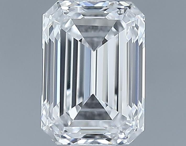 0.71ct Emerald D VVS2 Natural Diamond