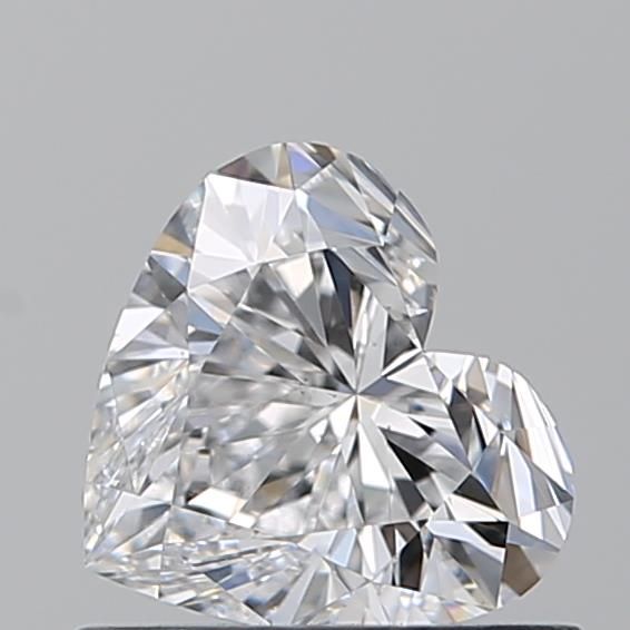0.7ct Heart D VS2 Natural Diamond
