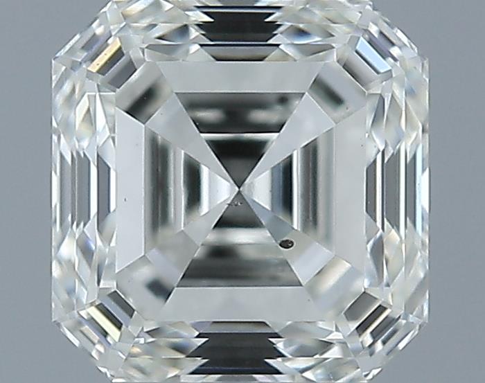 0.93ct Asscher J SI1 Natural Diamond
