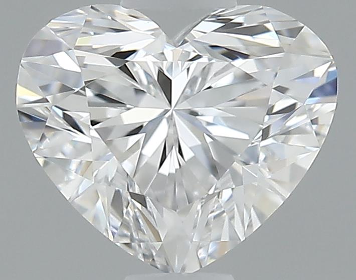 0.76ct Heart D VVS2 Natural Diamond