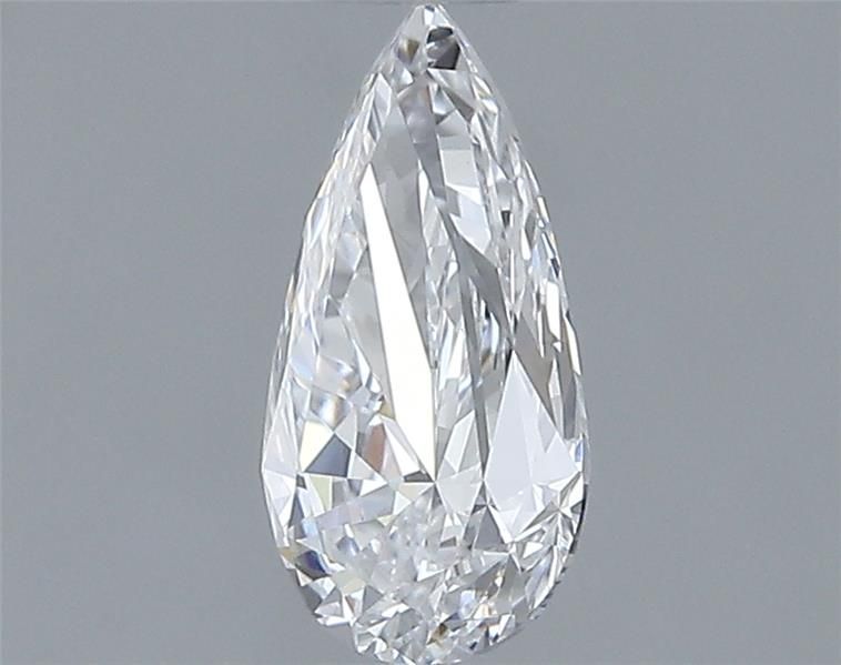0.6ct Pear D VVS2 Natural Diamond